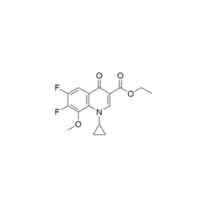 1-Cyclopropyl-67-difluoro-14-dihydro-8-methoxy-4oxo-3-quinolinecarboxylic acid ethyl ester